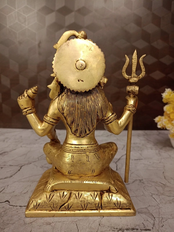 Brass Shivan Idol