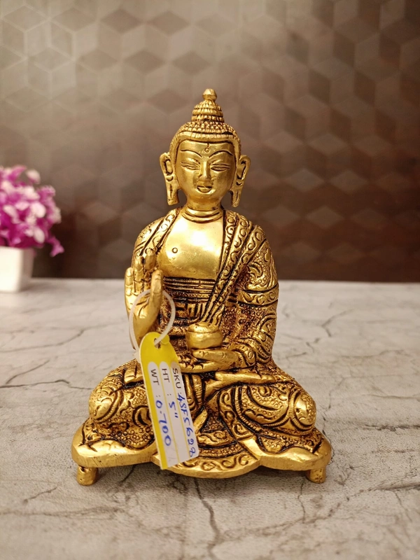 Brass Buddha Small Idol