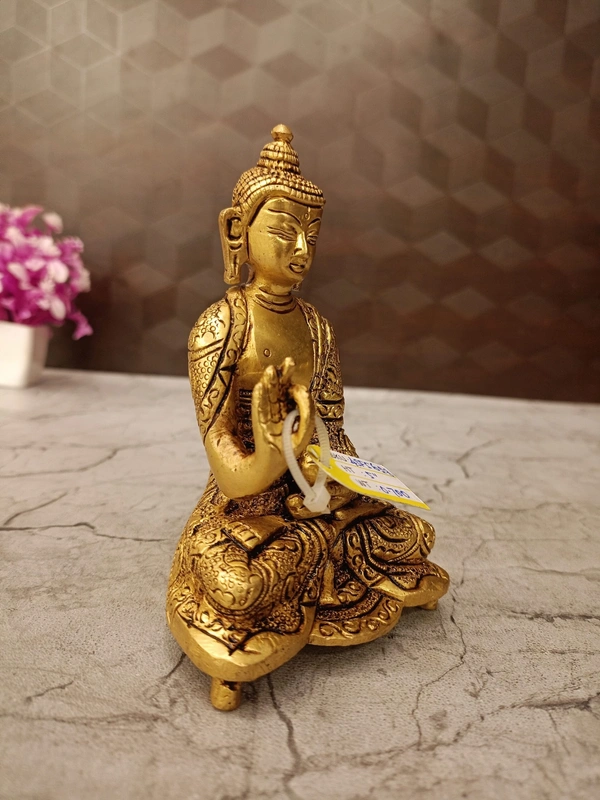 Brass Buddha Small Idol