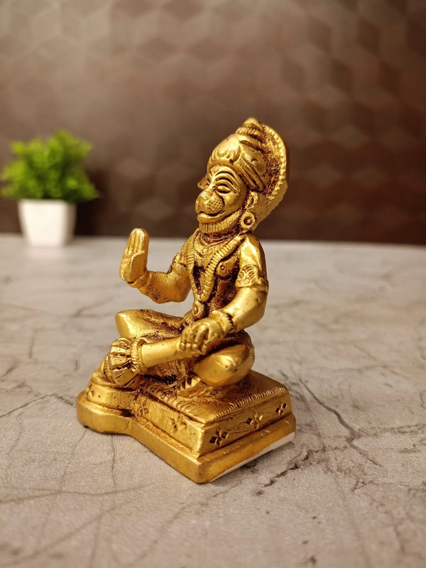 Brass Hanuman Statue