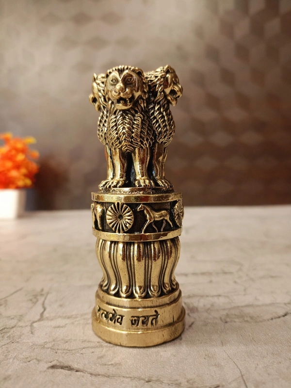 Brass Fine Art Ashoka Pillar