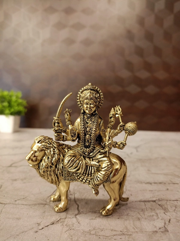 Brass Fine Art Durgai Amman Idol 