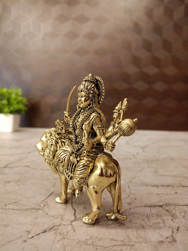 Brass Fine Art Durgai Amman Idol 