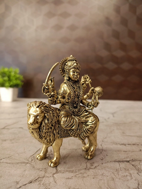 Brass Fine Art Durgai Amman Idol 