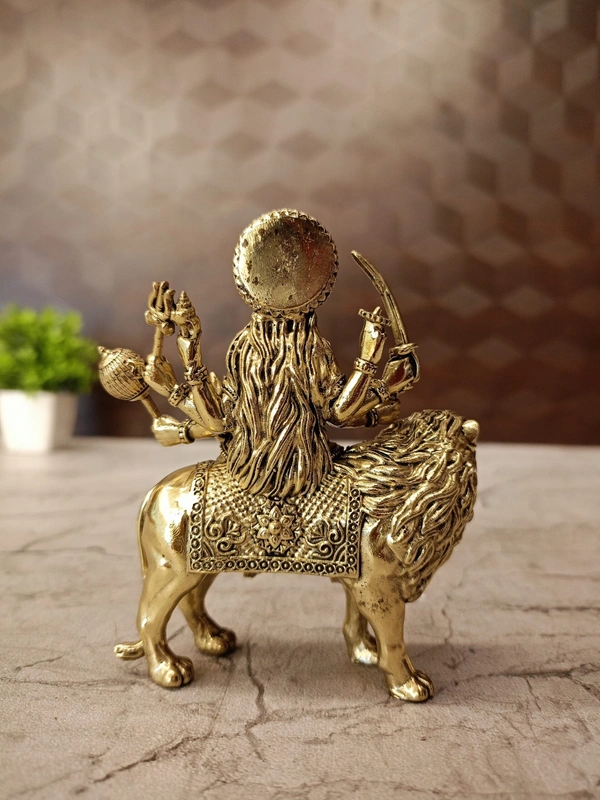 Brass Fine Art Durgai Amman Idol 