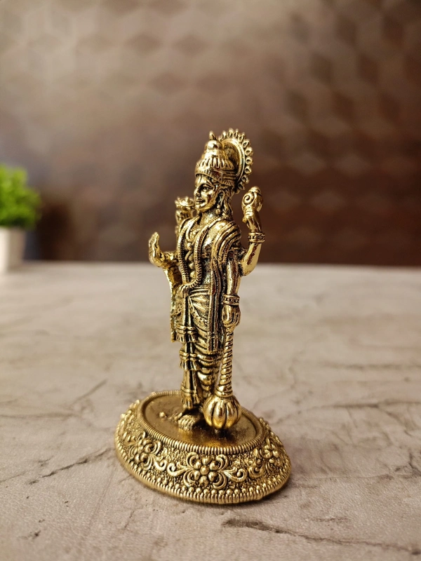 Brass Fine Art Vishnu Idol