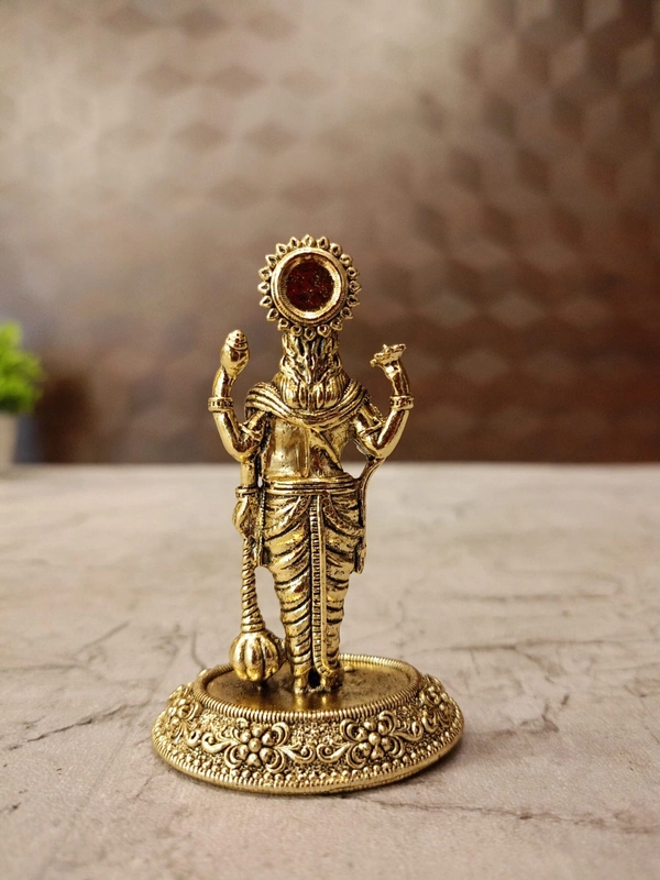 Brass Fine Art Vishnu Idol