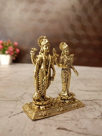Brass Fine Art Vishnu Lakshmi