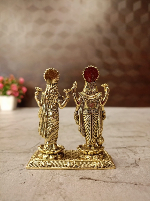 Brass Fine Art Vishnu Lakshmi