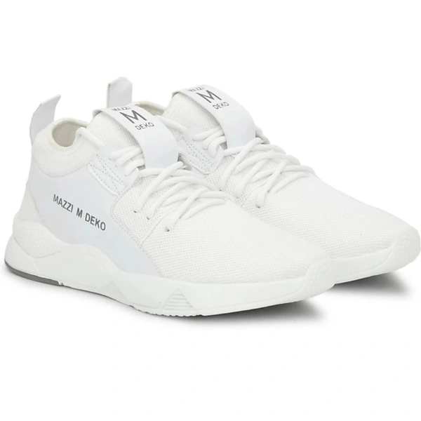White Casual Shoes For Boys - 8, white