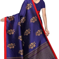 Kohinur Saree Blue Colour