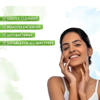 Mamaearth Tea Tree With Foaming And  Pimples Free Face Wash.