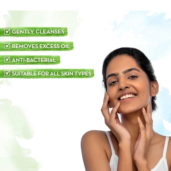 Mamaearth Tea Tree With Foaming And  Pimples Free Face Wash.