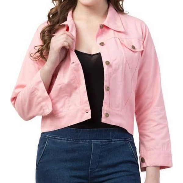 Trendy Women Jacket - candy, M