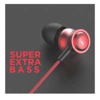 Boat Earphone Model Number 152. Super Bass  - Raging red