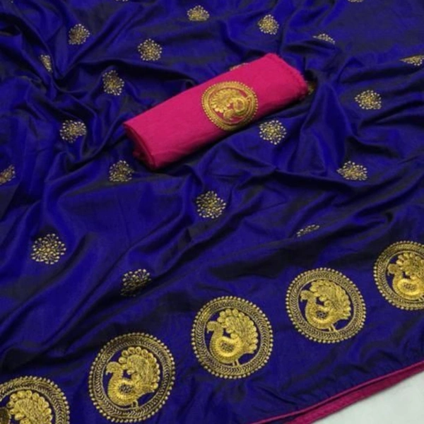 Kohinur Saree Desgin. - Blue
