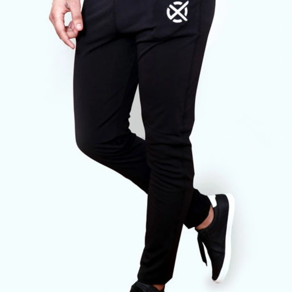 Men Track Pants Stylish - Black, 30