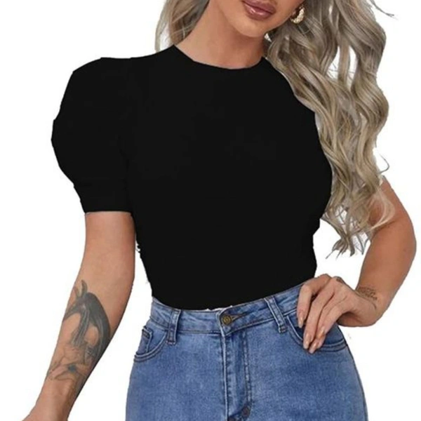 Pretty Eligant Top For Woman - Black, M