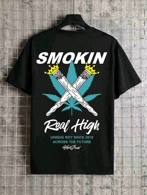 Cotton Blend Men Cotton Blend Regular Tshirts - M