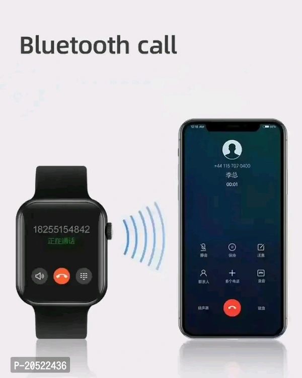 Smartwatch Wifi Calling  - Black, Hand Wearing Type