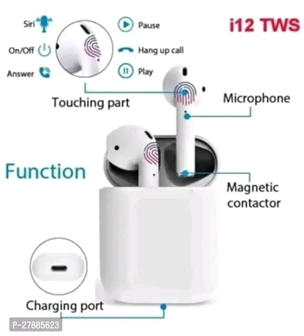 Earbuds With High Quality. Guaranteed Less Price Than Other Sites - White, Airpods