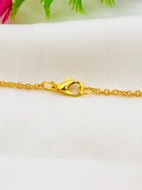 Daisy Pendant With Hoop Earrings For Girls And Women - Free, Yellow