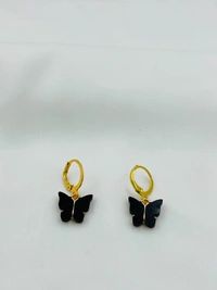 Fluttering Pendant for Girls and Women | Pendant Set And Locket - Free Size, Multicolor