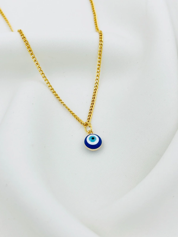 Evil Eye Pendant For Girls And  Women - 1, Cornflower Blue