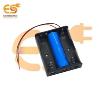 Generic 18650 3.7V 3 battery holder hard plastic case with wire (3.7V x 3 battery = 11.1Volt)
