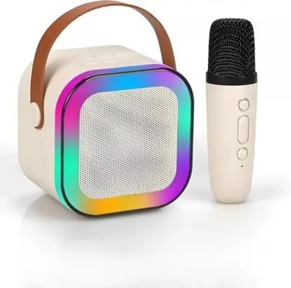Seashot K12 Speaker | Wireless Bluetooth | Karaoke Mic 10 Bluetooth Speaker (Multicolor, 5.0 Channel) . 