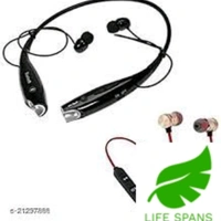 Bluetooth Headphones, Bluetooth Earphone  - black 