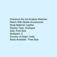 Watches Watch With Mobile Accessories  - black 
