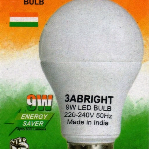 LED Bulb (pack Of 8) - white , 9wt 