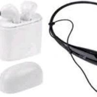 Bluetooth Headphones With Bluetooth Earphone Free  - White / black 