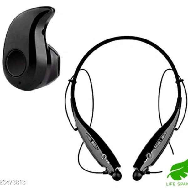 Bluetooth Headphones With Bluetooth Free  - black 