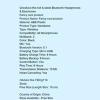 Two Bluetooth Headphones  - black 