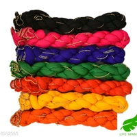 Cotton Dupatta (pack Of 7) - Multi color , 2 mtrs