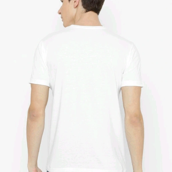 T-shirt For Men  - white , M, L, XL, XXL