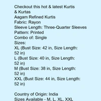Gown Kurtis For Women  - Green , M, L, XL, XXL