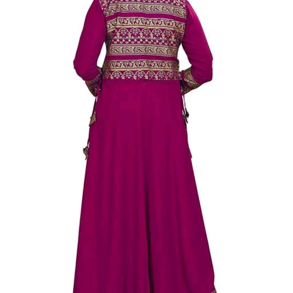 Gown Kurtis For Women ( Reyon)  - meron , M, L, XL, XXL