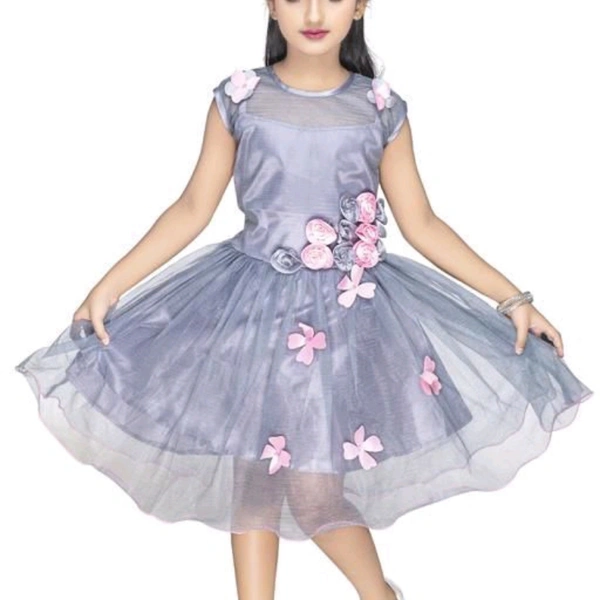 Gown Frocks For Girls  - Multi color , 2 to 9 years 