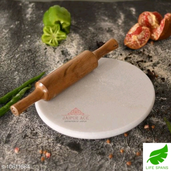 Roti Maker & Papad Press - green / white , 12 inch 