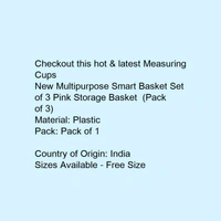 Measuring Cups (set Of 3) - pink , Three size 