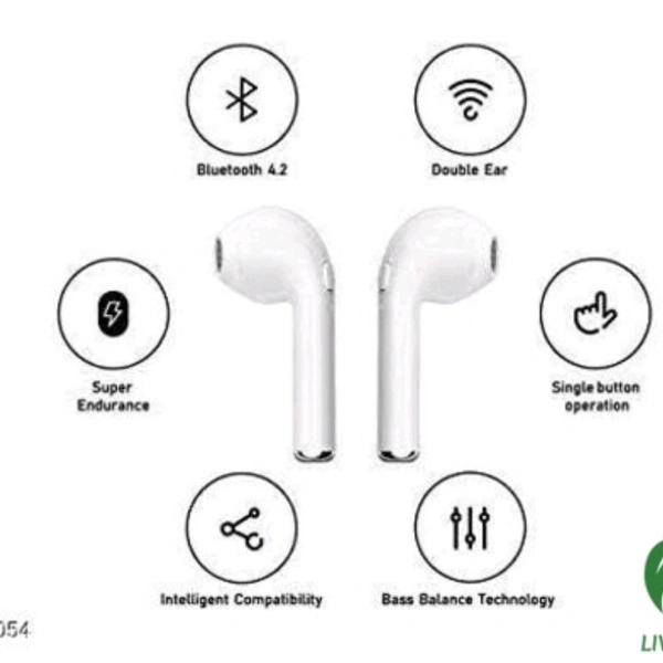 Type Aspote Bluetooth Headphones  - white , free 