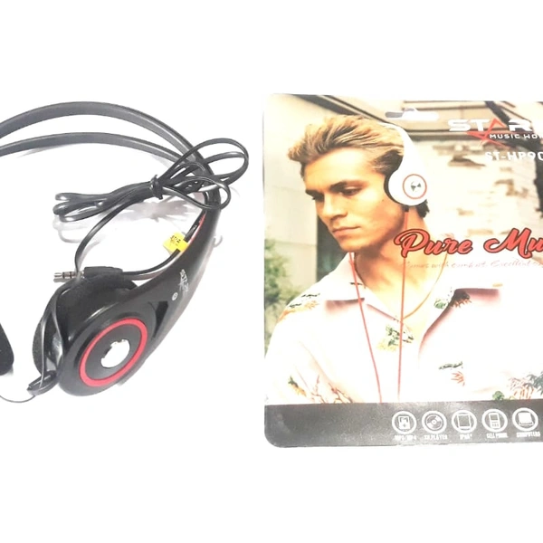 Wired Headphones  - black , free 