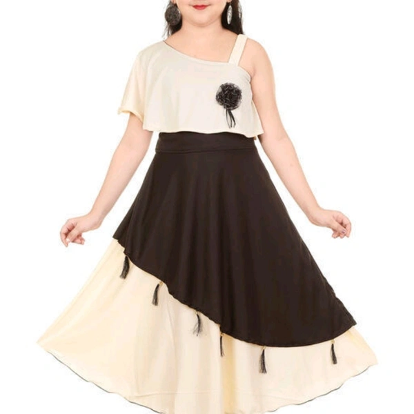 Gown Frocks For Girls  - Multi color , 4 to 9 years 
