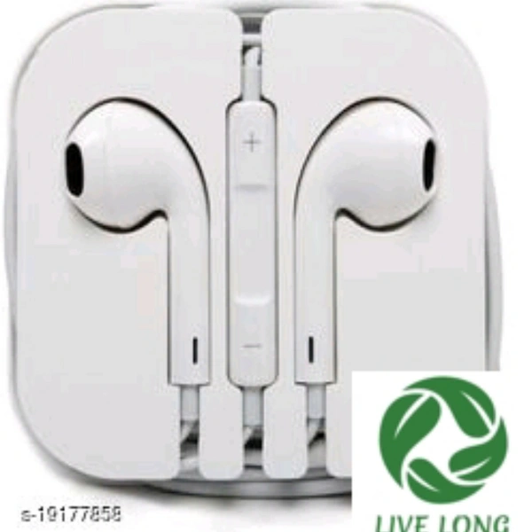 Wired Headphones All Mobile Comfortable  - White , free 