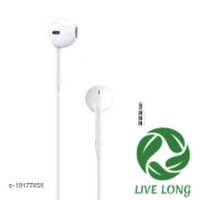Wired Headphones All Mobile Comfortable  - White , free 