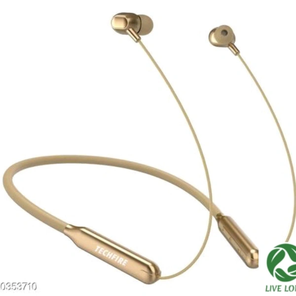 Bluetooth Headphones, Bluetooth Earphone  - Gold , free 