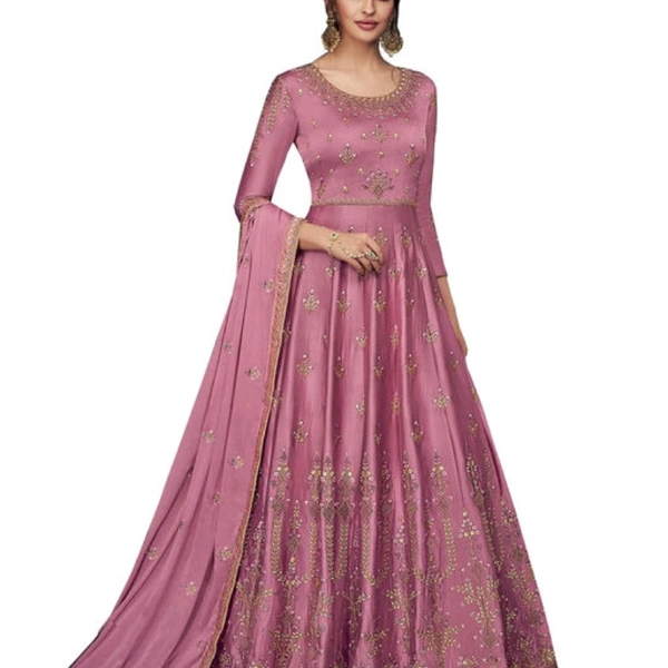Gown Frocks For Women  - pink, M, L, XL, XXL, 